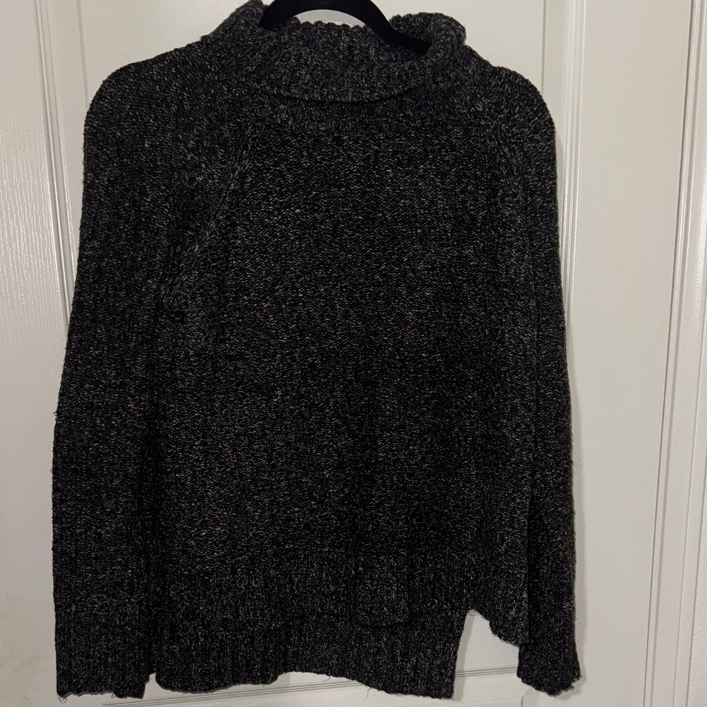 H&M Charcoal Cowl Neck Sweater